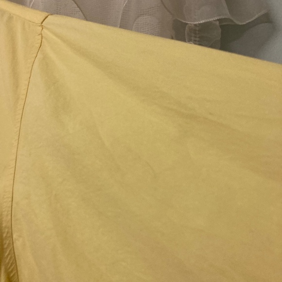 J Crew‎ Mens XL Yellow Cotton Long Sleeve Button Down Casual Shirt - Picture 13 of 14